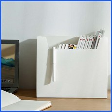 서류 문서 보관함 수납장 화이트 책 파일 박스 상자 bbr+vKbnvv, 1단, 단일