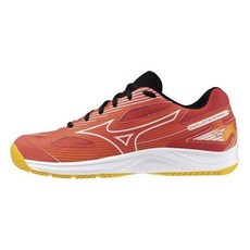 Mizuno Cyclone Speed 4 排球鞋 男女款 運動訓練 輕量 V18GA238002 橘紅黑, 1個, 28.5 CM