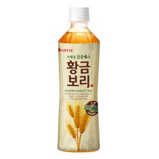 LOTTE 樂天 黃金大麥茶 500ml, 1個