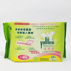 優麗潔 加長護墊 24片 18公分, 1個, 加長型