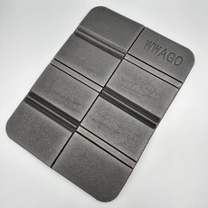 접이식 휴대용 방석 야구장 콘서트 피크닉 등산 사우나, 블랙