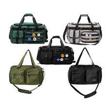 大容量旅行包, A款黑色【送徽章】手提/斜跨/雙肩