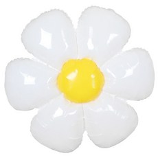 기니디샵 데이지 플라워 은박풍선 대형 파티 장식 꽃풍선, 본상품