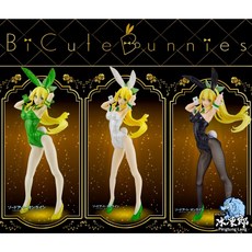 FuRyu 刀劍神域 BiCute Bunnies 莉法 公仔, 1個, 綠衣款