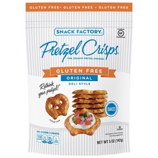 小吃工廠椒鹽脆餅脆無麩質原味, 1個, 142克
