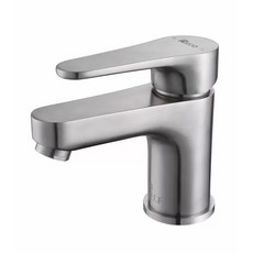 愛琴海廚房 美國RECO 105073-B 面盆龍頭 SUS304不鏽鋼毛絲面 LF無鉛, 不鏽鋼毛絲