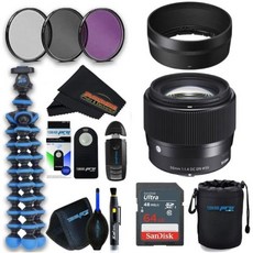 시그마 18-50mm F2.8 DC DN 컨템포러리E 마운트용 블랙, Canon RF (Lens + Pro Bundle)