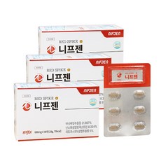니프젠 스파이크 프리미엄 600mg, 30정, 3개
