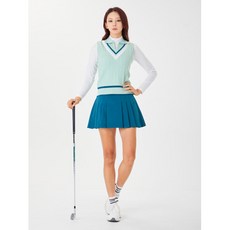 볼빅 여성 골프 테이프 플리츠 큐롯 VLCUN872_TU 2291933