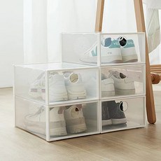 HICKIES 透明鞋子收納盒, 4個