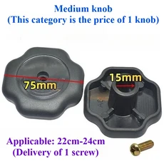 방폭형 압력솥 베어링 구리 슬리브 손잡이 스위치 막대 샤프트 나사에 호환, 02 Medium knob
