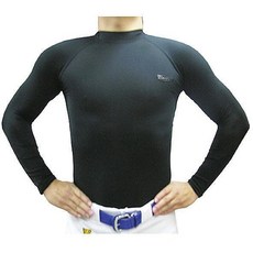 正翰棒壘 BRETT長袖緊身衣，高彈性透氣，運動肌肉支撐，防曬長袖, 1個, M