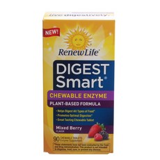 RenewLife 水果咀嚼錠, 90顆, 1盒