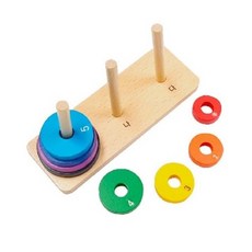 조이매스 하노이탑(교구) 학교 유치원 교구 놀이 다양한 문제해결 규칙응용 추론 능력