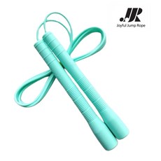 국내산 안심제품 JJR 줄넘기 에메랄드 무광 스피드줄넘기, 민트