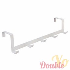 더블요 문걸이 도어 행거 욕실문걸이 문에거는옷걸이 문모자걸이, 1-도어걸이-검정