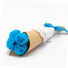 종이꽃만들기 미니 종이꽃 만들기 키트 졸업 학예회 선물(블루), 본상품