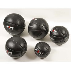 니스포 메디신볼 천연가죽, 블랙, 2kg