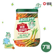 샘표 새미네부엌 부추파김치 양념 120g, 7개