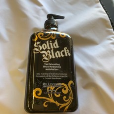 밀레니엄 태닝 솔리드 블랙 탄 익스텐더 태닝 로션 540 ml