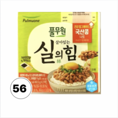 실의힘 냉동나또, 56개, 49.5g