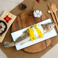 바다받아 제수용 민어조기 촉촉 건조10% 손질 반찬용, 1개, 약 30~33cm 내외