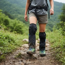 등산 방수 발토시 롱 각반 스패츠 트레킹 진흙 방지 발목 보호대, 상세페이지 참조