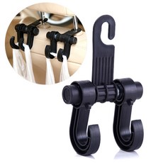 듀얼 봉투 걸이 헤드레스트 차량용 가방