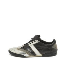 크리스찬 디올 중고 레더 레이스업 스니커즈