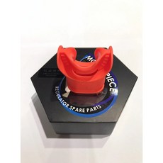 台南實體店-裝備租客 Junior Scuba 咬嘴 二級頭咬嘴, 橘色(含束帶), 1個