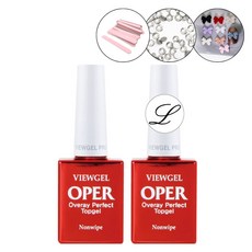뷰젤 오빠 탑젤 1+1 +파츠30개, 1개, 10g, 라이너솔대(얇은솔대)+플랫솔대(기존오빠탑젤)