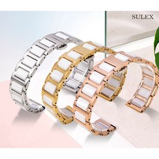 프리미엄 316스틸 세라믹 3단 메탈시계줄 (18-22mm) + 공구 증정