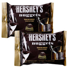 허쉬 너겟 크리미 밀크초콜릿, 159g, 2개