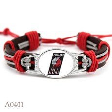 농구 가죽 로프 브레이드 팔찌 코비 브라이언트 제임스 레이커스 워리어스 네츠 매버릭스 그리즐리스 선즈 호넷츠, 011