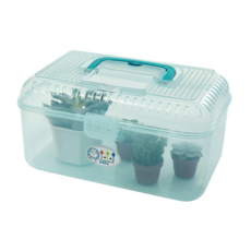 佳斯捷漢寶寵物箱植物箱透氣箱昆蟲箱昆蟲盒, 藍色，粉色，灰色