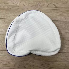 낮잠 라텍스 팔베게 고급 쿠션 자취 원룸 신혼 2인 연인 일체형 수면 부부 베게, V. 하트 다리 베개 커버만