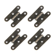 아이베란다 H형 경첩 엔틱 힌지 경첩 가구철물 35X55, 4개