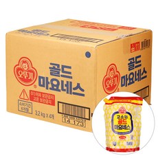 마요네스(스파우트팩) 3.2KG오뚜기 BOX(4), 3.2kg, 4개
