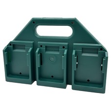 46 x 배터리 마운트 홀더 마키타 18V 휴대용 스토리지 랙 바구니 브래킷 없음), 01 green 6 Slots