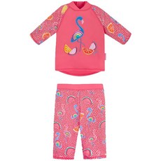 JoJo Maman BeBe 兩件式防曬 女童 兒童泳衣