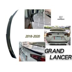 》傑暘國際車身部品《全新 GRAND LANCER 2018-2020 W款 鴨尾 尾翼, 1個, 黑色