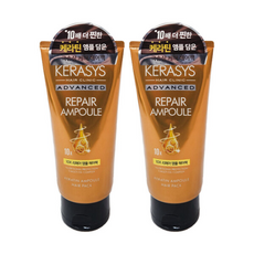 케라시스 어드밴스드 10X 리페어 헤어팩, 케라시스 어드밴스드 리페어 앰플 헤어팩, 2개, 300ml