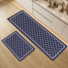 모레아오브제 빨아쓰는 소프트 규조토 주방매트 발매트 1+1 세트 지오메트릭 북유럽 14종, GEO-2606