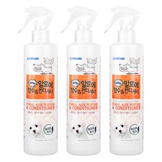 포비스 알로에 향수 컨디션 후로랄향 뿌리는 애완동물 린스 300ml x 3개