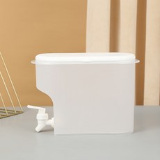 마르템 음료 펌프 냉장고 수도꼭지 워터디스펜서 3L, 1개, 반투명