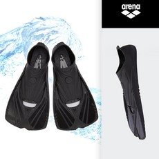 파워 숏핀 오리발(AF03)블랙 추진력 효과, 275mm_44 45, 1개