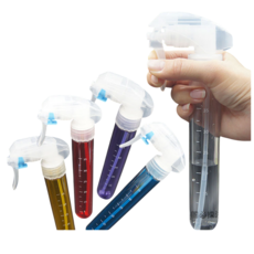 艾菲爾髮品 拇指水槍 德國噴頭霧化水槍 輕巧便攜夏日降溫, 1個, 拇指水槍 按鈕鎖定款-白