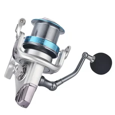 새로운 금속 스풀 스피닝 낚시 릴 30KG 최대 드래그 2000-6000 시리즈 낚시 릴 낚시 태클 Baitcasting 릴, 8000 Series, 13