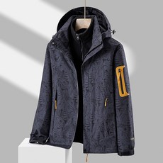 男生外套 衝鋒衣三合一 秋冬外套 帽子可拆卸 男生衝鋒衣 運動外套 防風外套 保暖外套 衝鋒衣外套