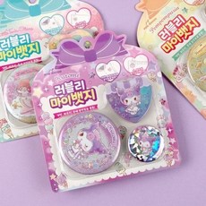 산리오 러블리 마이 뱃지 (12개 1세트) nys+487aK